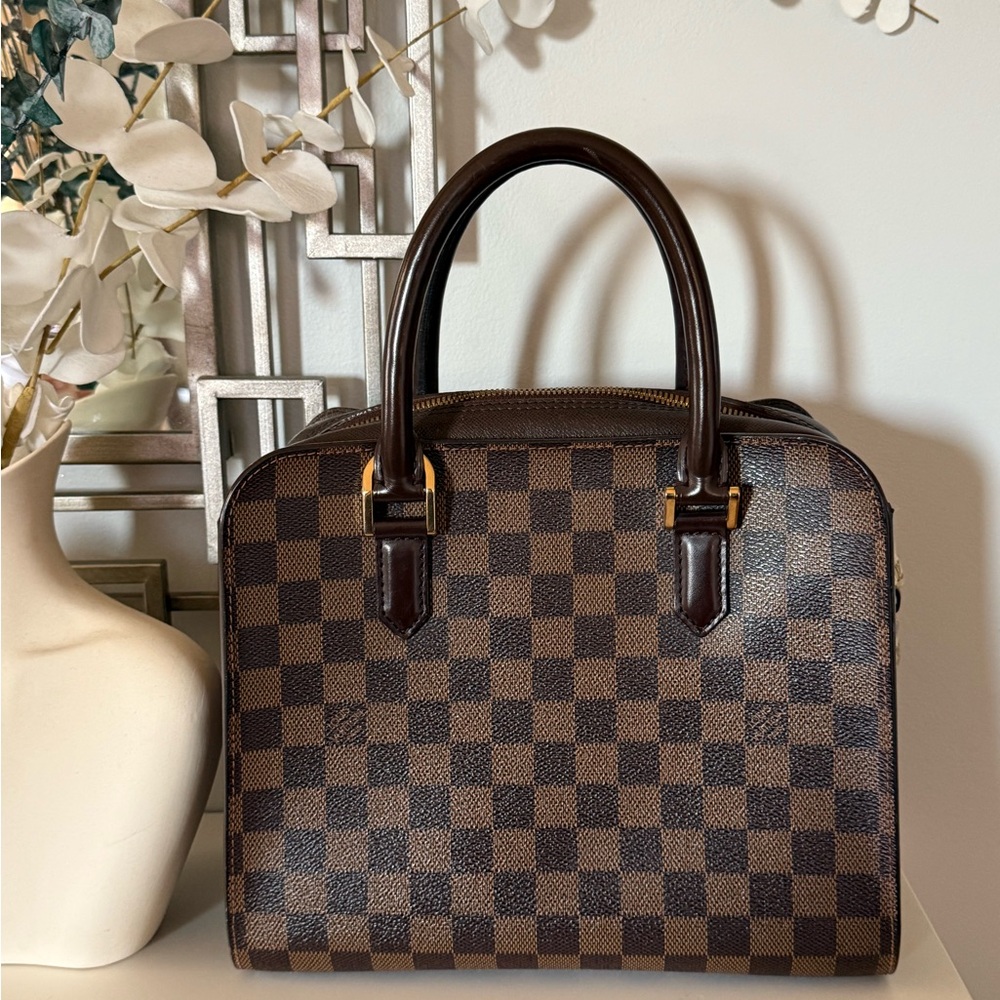Louis Vuitton Triana Damier Ebene Handbag